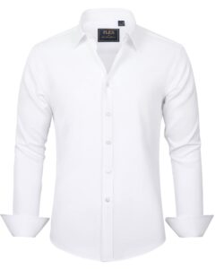 J.VER Men's Dress Button Down Shirts